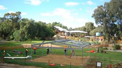 New Shelter Area at KidsTown