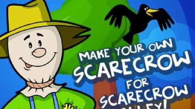 Scarecrows at KidsFest 2010