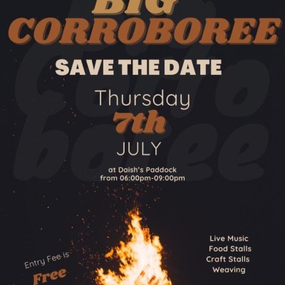 The Big Corroboree Flyer
